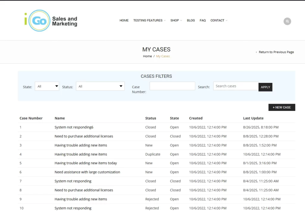 SuiteCRM WordPress Portal Demo