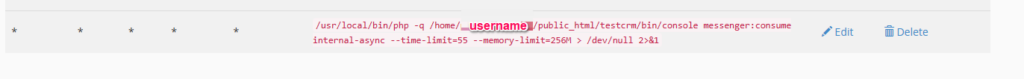 cron messenger setup or suitecrm campaigns
