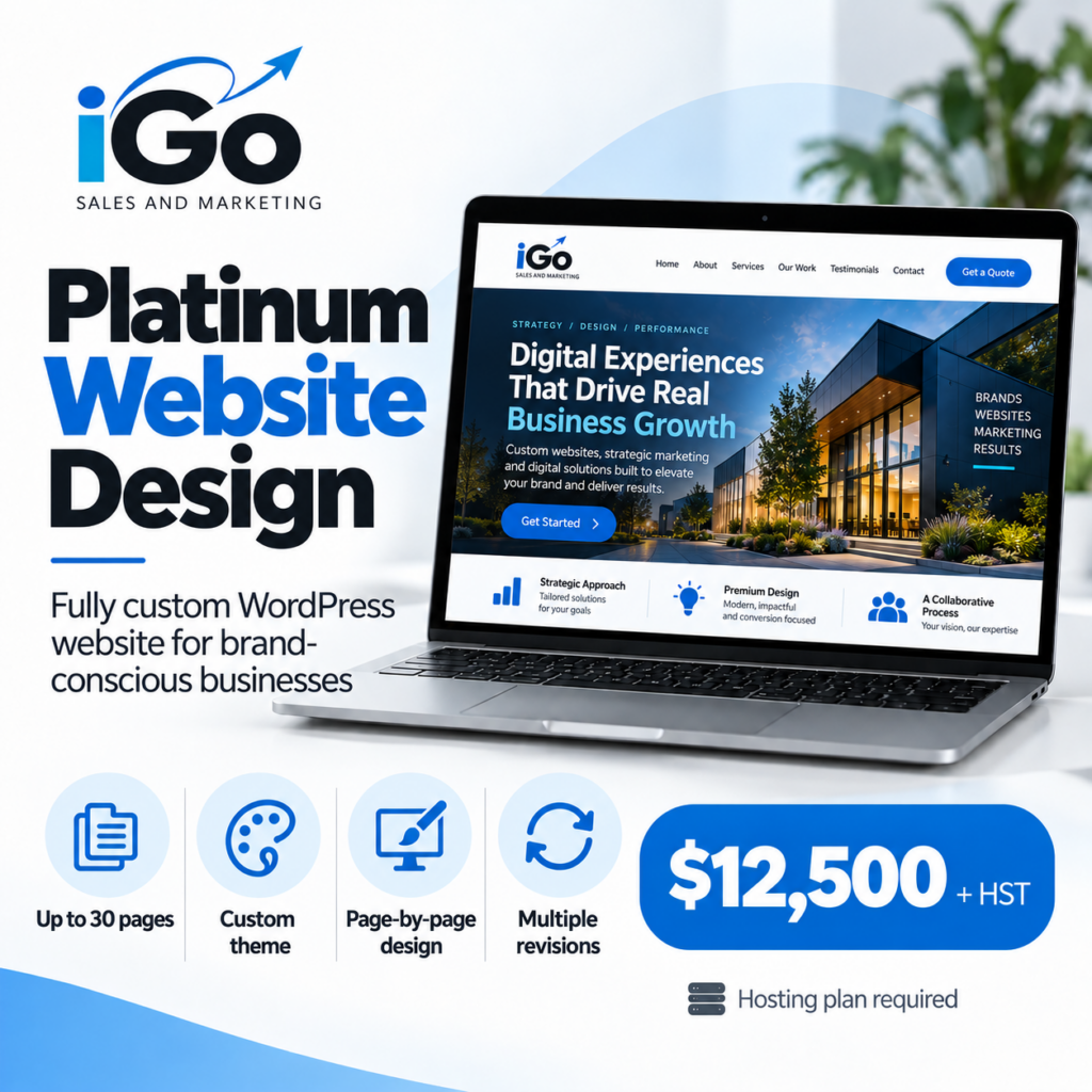 platinum website design service