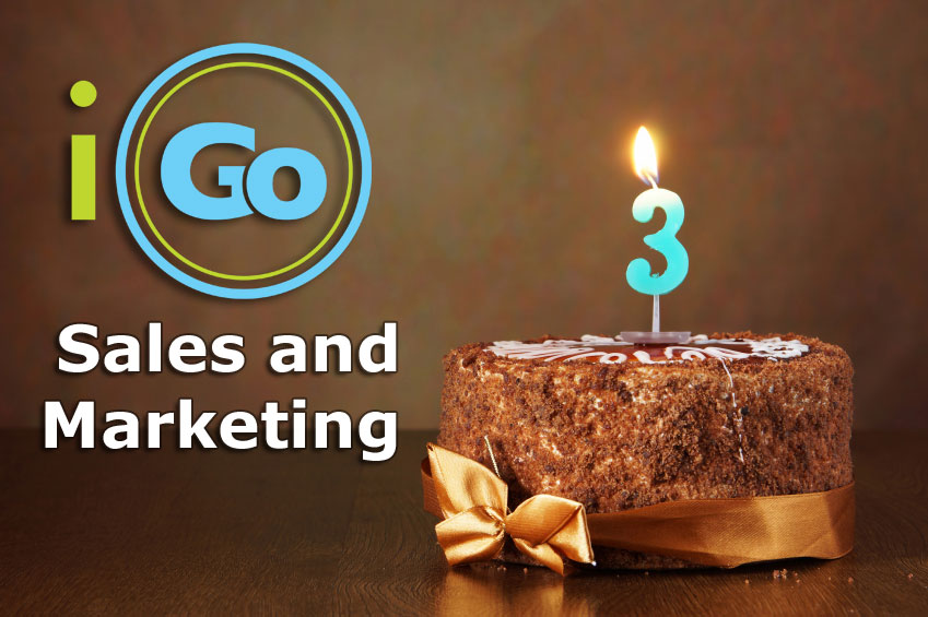 iGo Sales and Marketing Celebrates 3 Years in Business