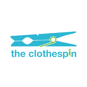 clothespin logo