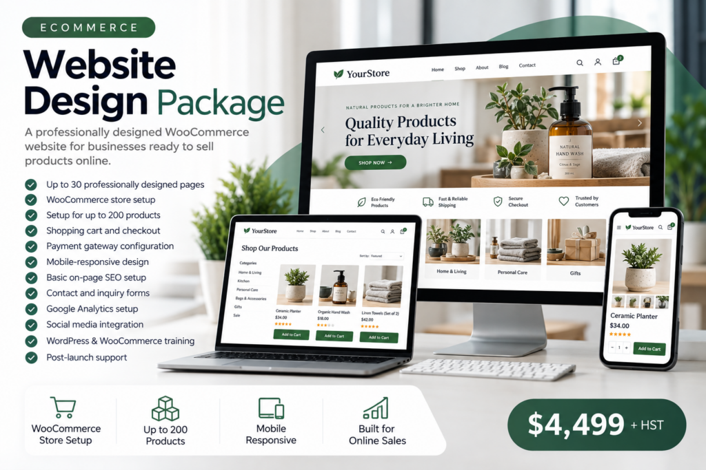 ecommerce website design service