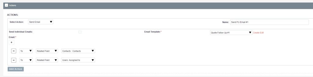 suitecrm8 workflow example