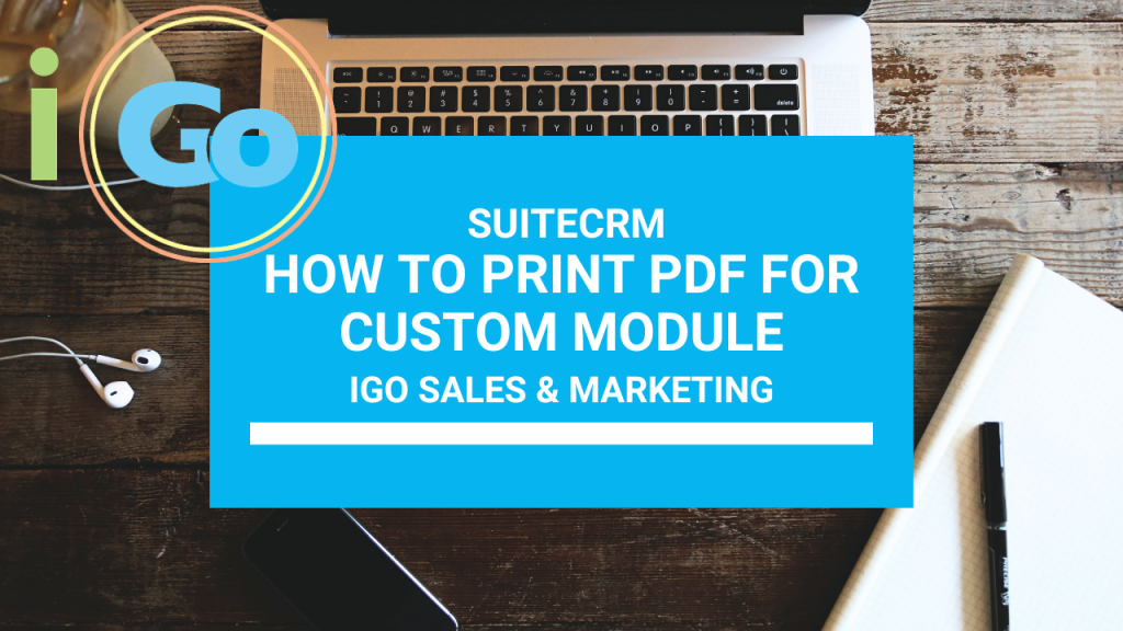 Print pdf for custom module in SuiteCRM