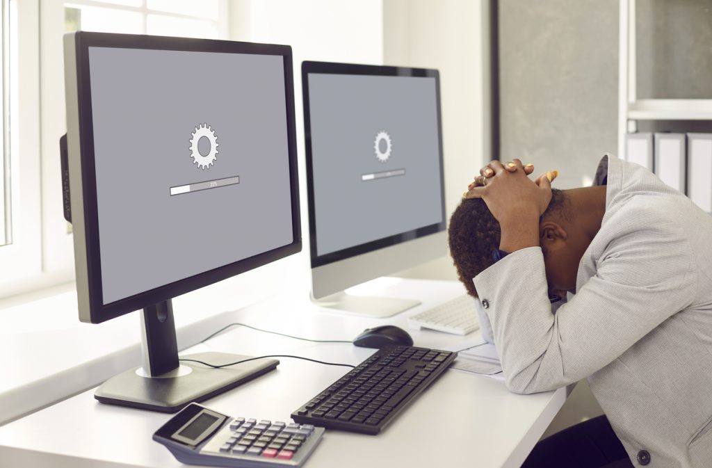 website maintenance problems