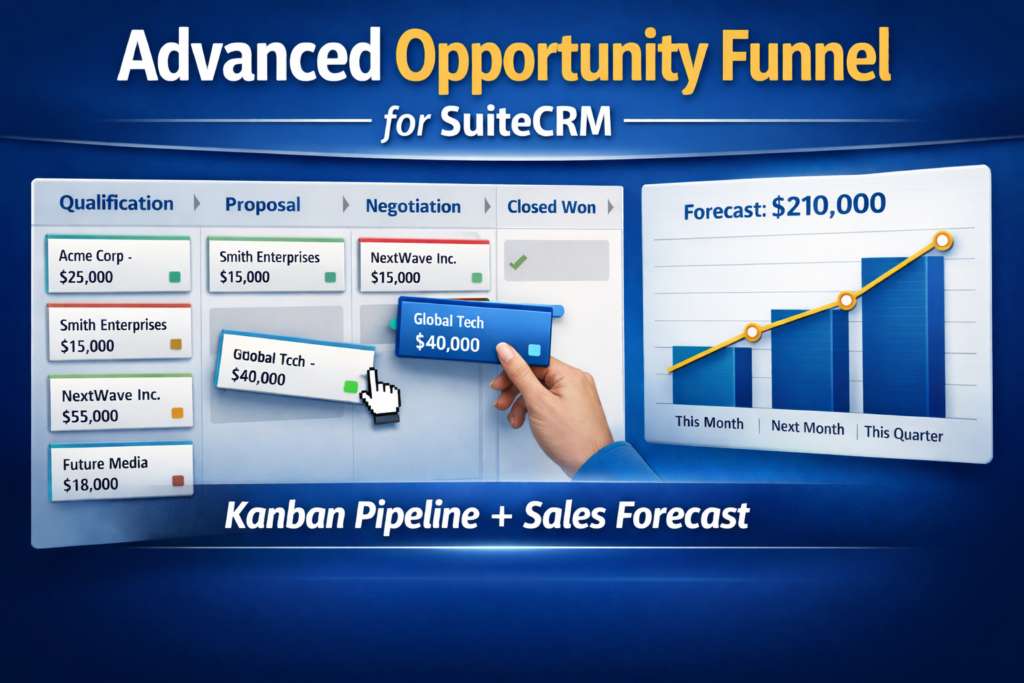 Advanced Opportunity Funnel for SuiteCRM